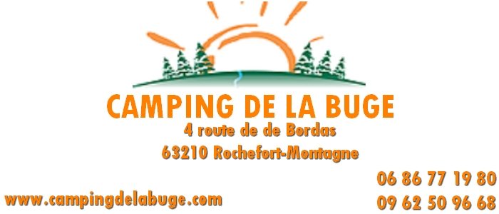 Logo camping de la buge